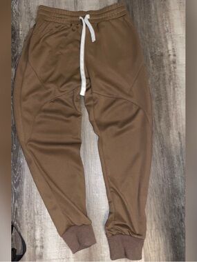 Men's Brown baggy Jogger Sweatpants with Drawstring